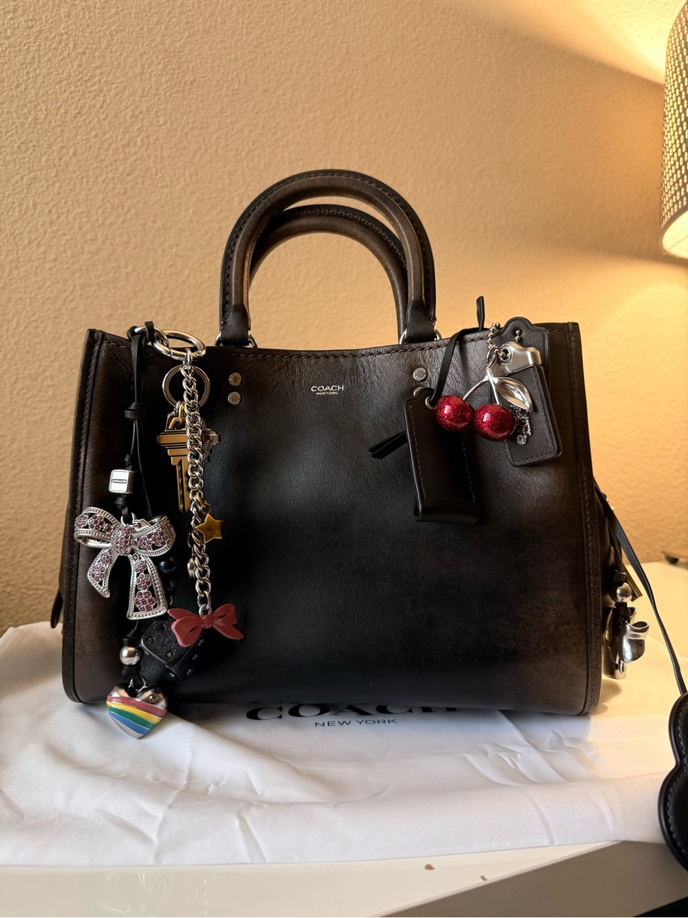 COACH Rogue 31 Loved Leather